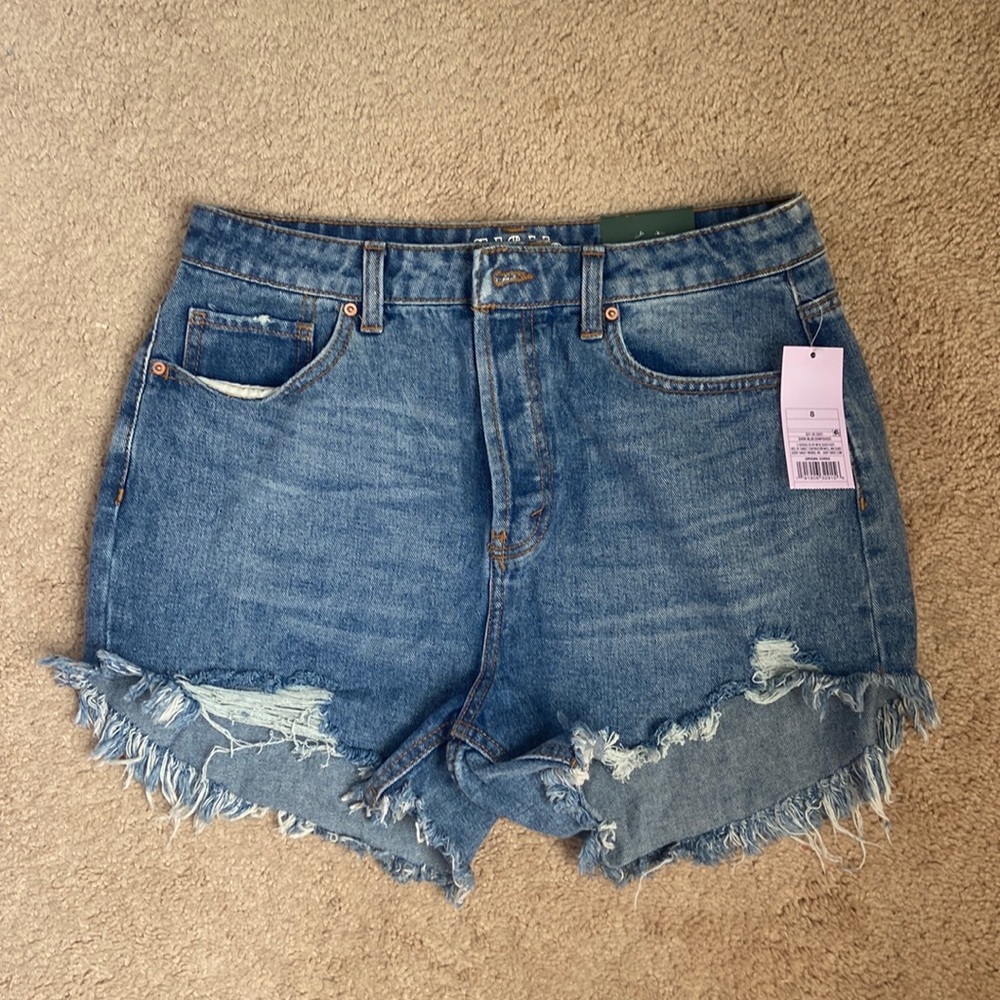 NWT Medium Wash Denim Shorts